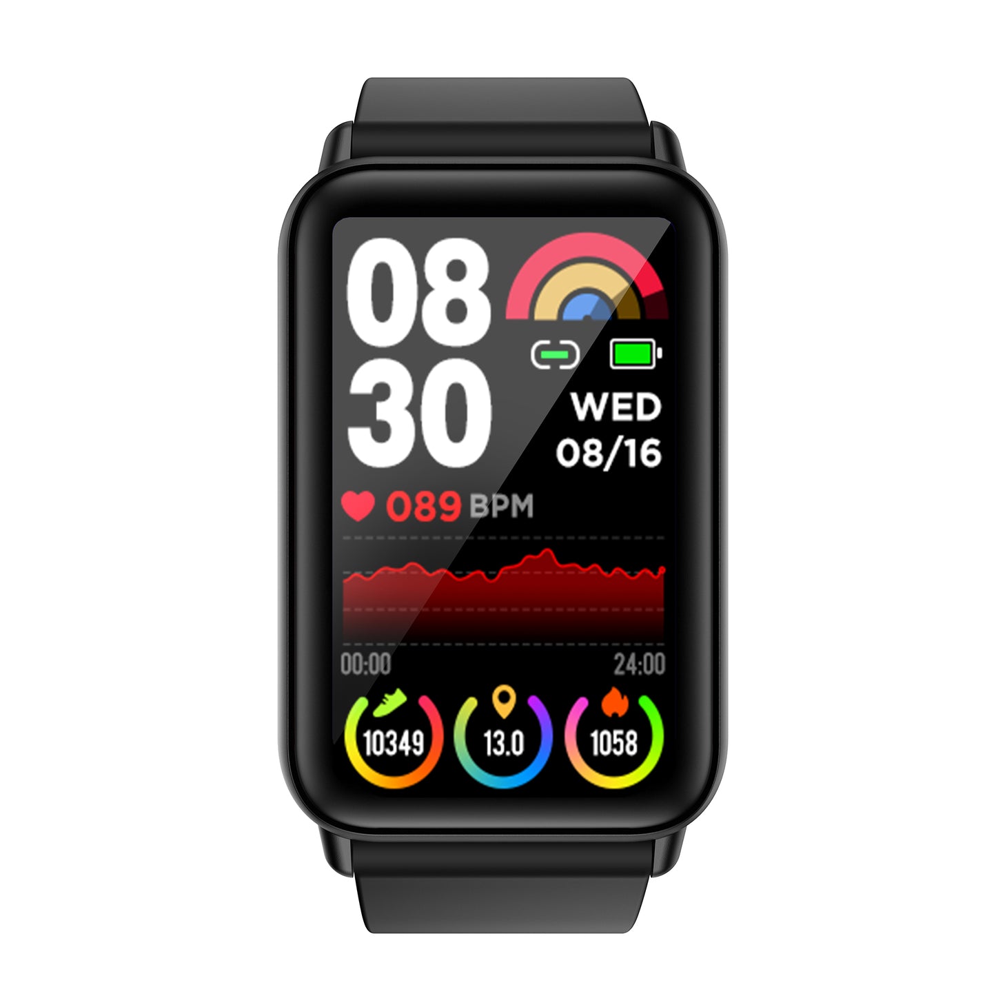 KealthTech One-click detection of blood sugar, blood pressure, heart rate, blood oxygen smart watch