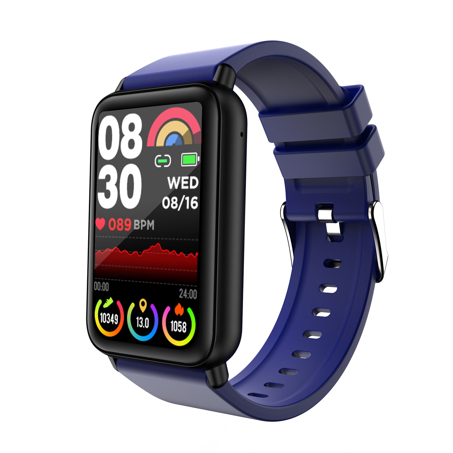 KealthTech One-click detection of blood sugar, blood pressure, heart rate, blood oxygen smart watch