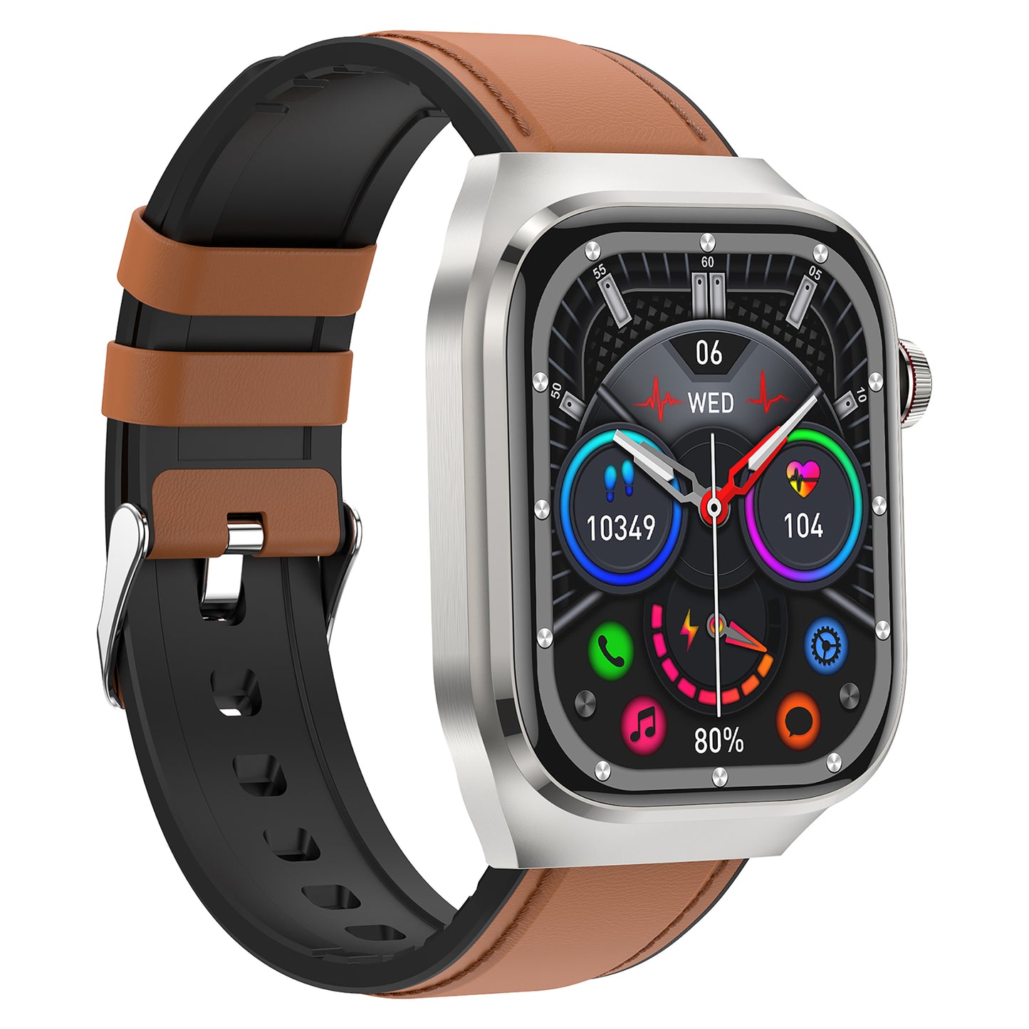 KealthTech TK16 🔥Blood Glucose + Five Organ Health Monitoring 🔥 High end Health Management Smart Watch-2