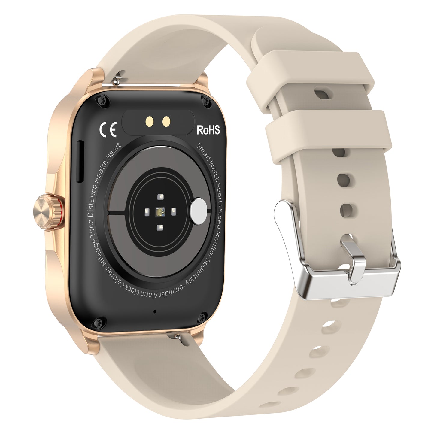 KealthTech K90 Bluetooth Call Blood Glucose HRV Heart Rate Blood Oxygen Mass Dial