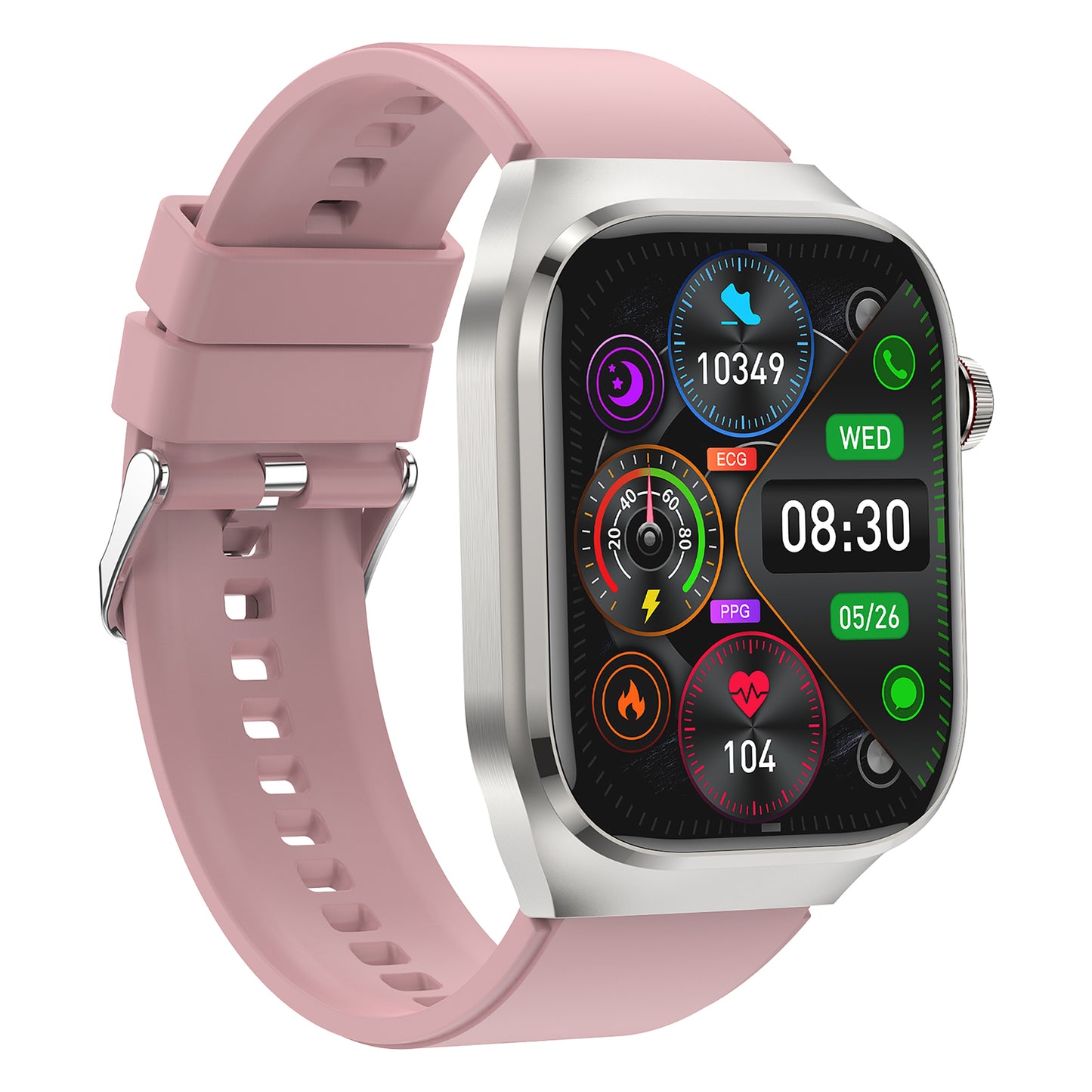 KealthTech TK16 🔥Blood Glucose + Five Organ Health Monitoring 🔥 High end Health Management Smart Watch-2