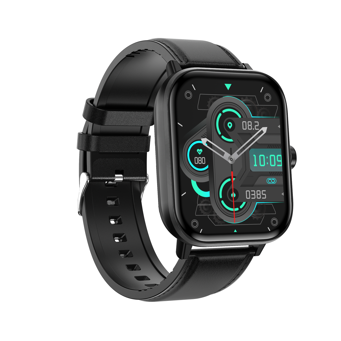 KealthTech K24 One click examination Blood Glucose Blood Pressure Blood Oxygen Heart Rate Sleep HRV HD Bluetooth call Smart Watch