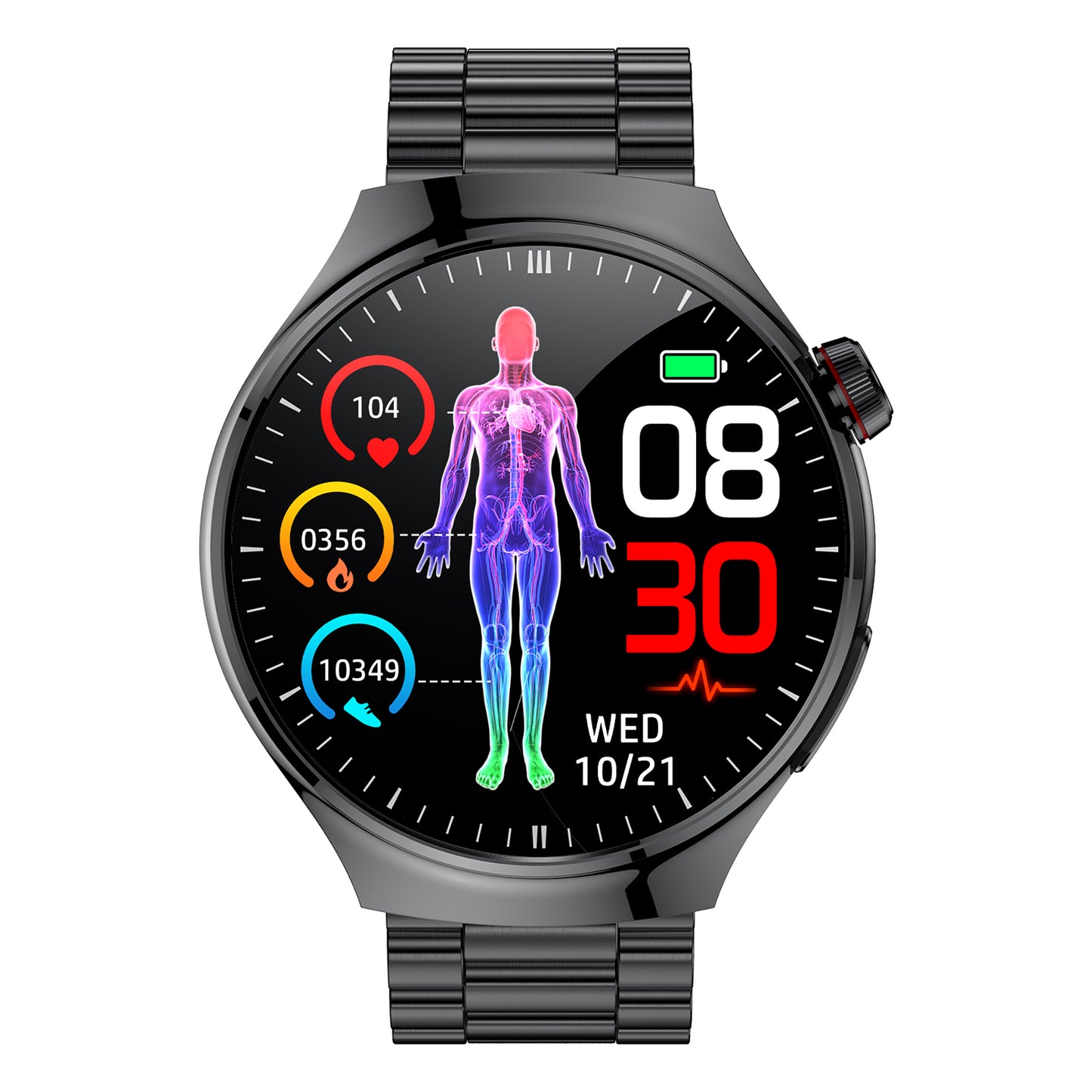 KealthTech TK26 One click micro examination of Five Organ Health Monitoring Blood Glucose Blood Lipids Uric Acid Blood Pressure Blood Oxygen SOS Smart Watch