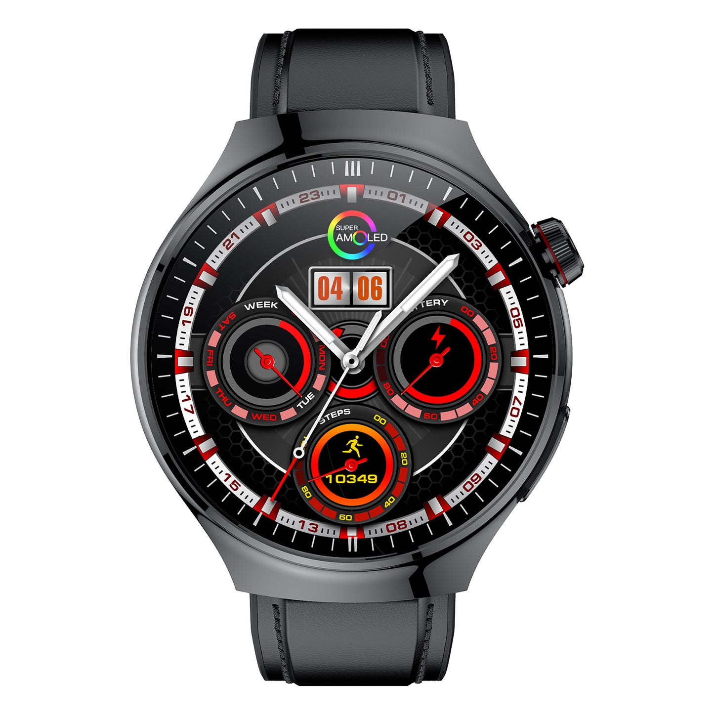 KealthTech TK26 One click micro examination of Five Organ Health Monitoring Blood Glucose Blood Lipids Uric Acid Blood Pressure Blood Oxygen SOS Smart Watch