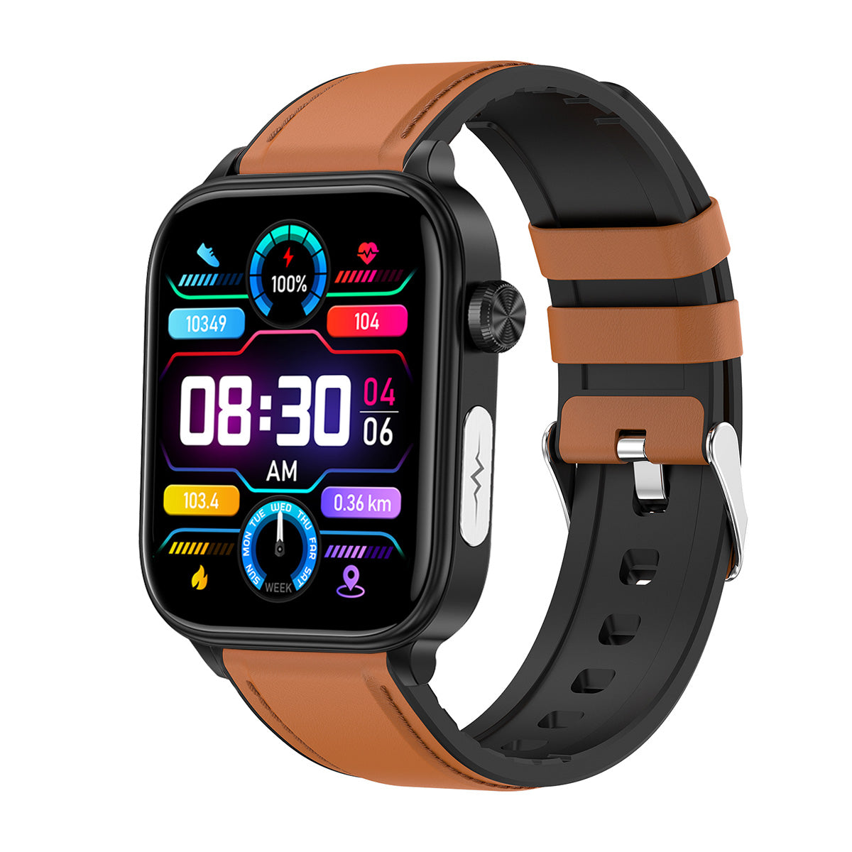 KealthTech K57 One click examination Blood Glucose Blood Lipids Uric Acid Blood Pressure Blood Oxygen ECG HRV SOS Smart Watch