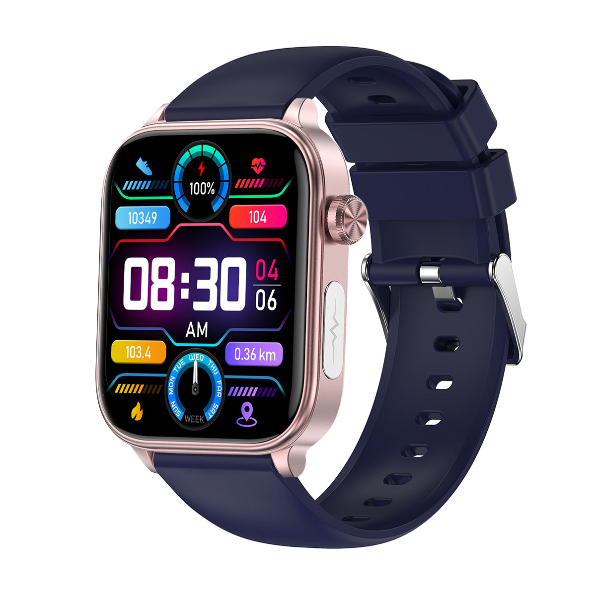 KealthTech K57 One click examination Blood Glucose Blood Lipids Uric Acid Blood Pressure Blood Oxygen ECG HRV SOS Smart Watch