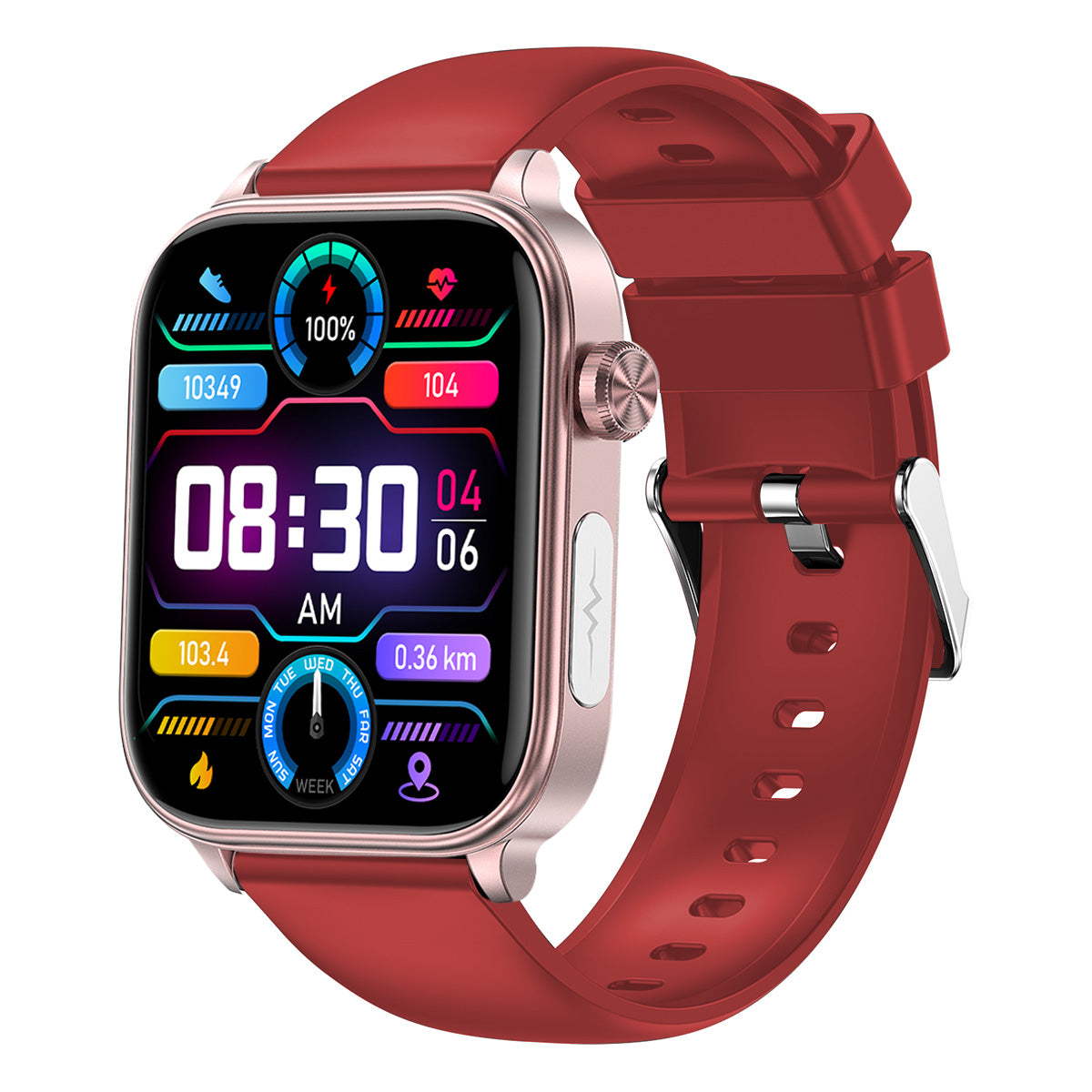KealthTech K57 One click examination Blood Glucose Blood Lipids Uric Acid Blood Pressure Blood Oxygen ECG HRV SOS Smart Watch