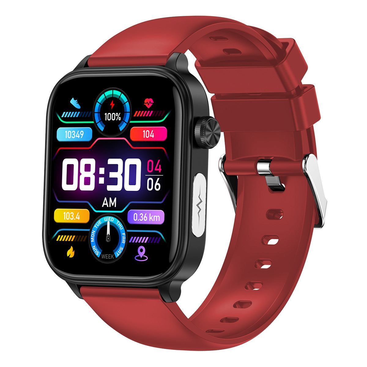 KealthTech K57 One click examination Blood Glucose Blood Lipids Uric Acid Blood Pressure Blood Oxygen ECG HRV SOS Smart Watch