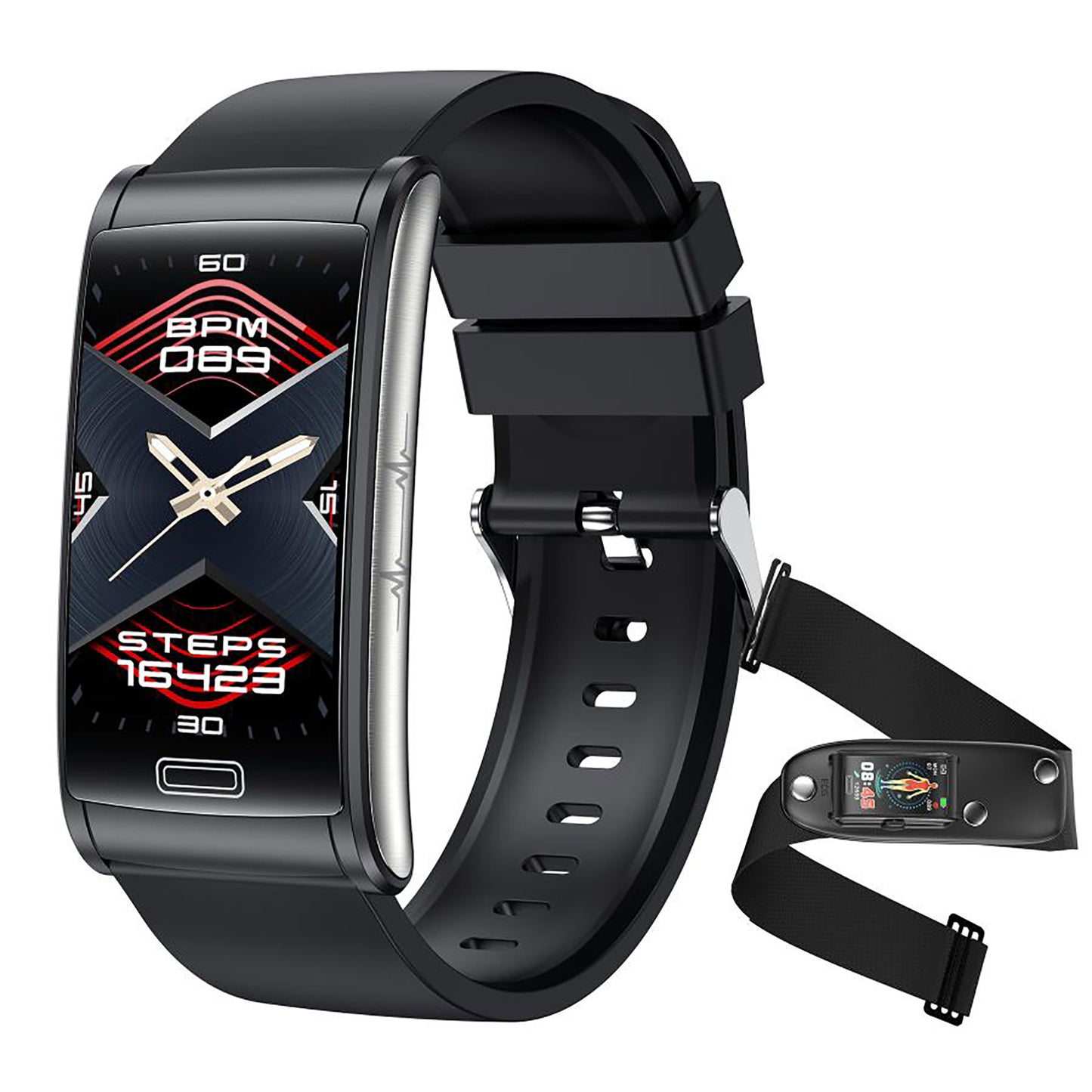 KealthTech K60 ECG Blood Sugar Blood Oxygen Smart Health Bracelet