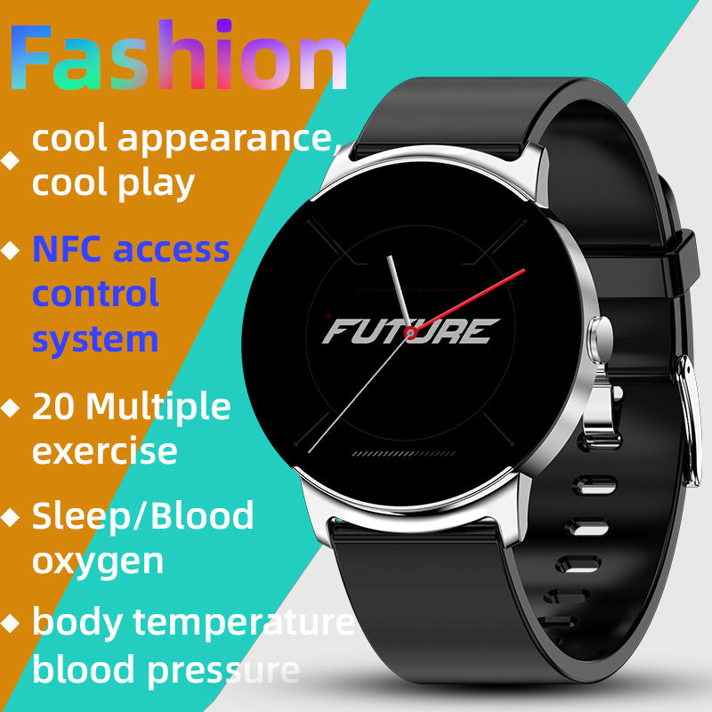 KealthTech S02 Trendy Health Fashion Blood Glucose Heart Rate Blood Oxygen Multiple Exercise Options