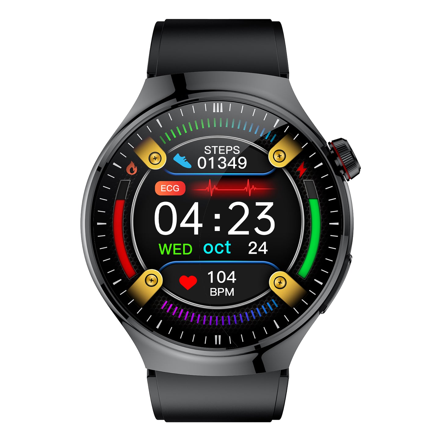 KealthTech TK26 One click micro examination of Five Organ Health Monitoring Blood Glucose Blood Lipids Uric Acid Blood Pressure Blood Oxygen SOS Smart Watch