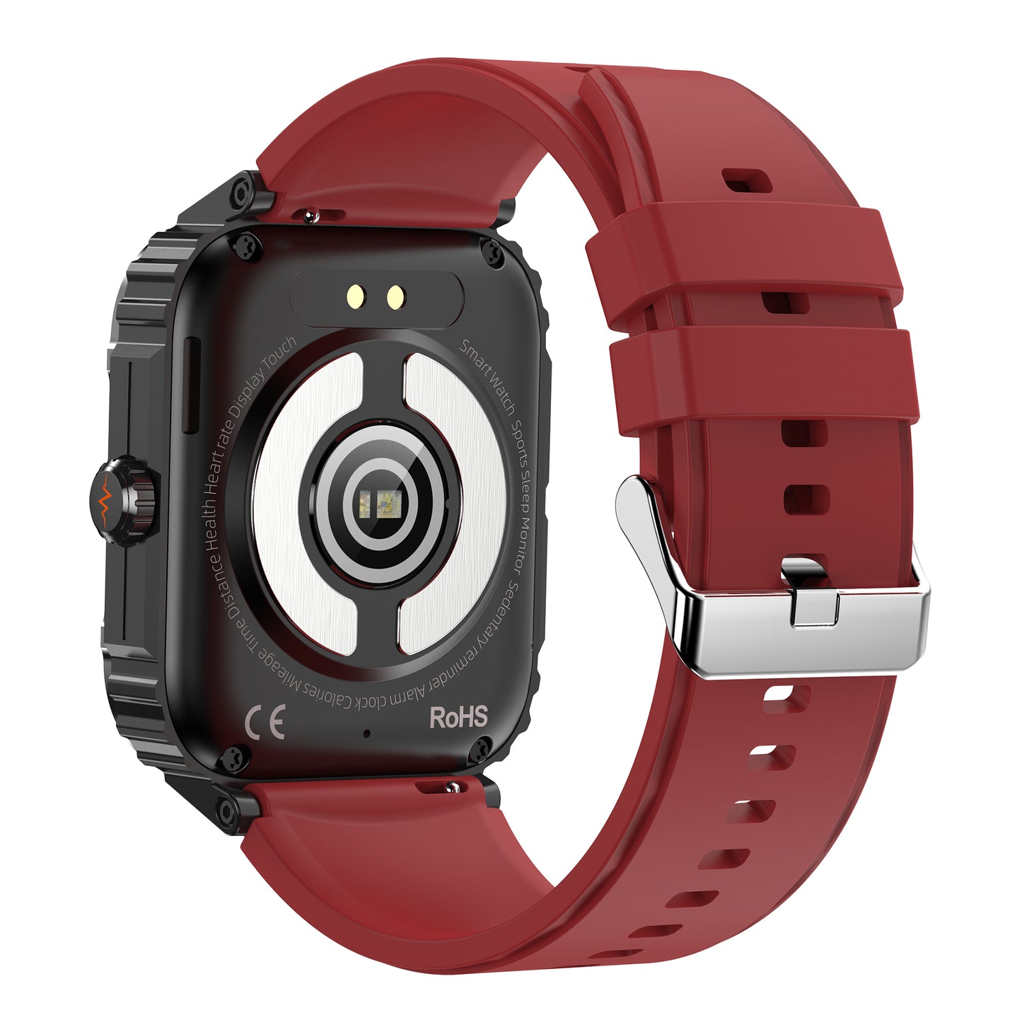KealthTech K55 Outdoor Sports ECG Blood Glucose Blood Pressure 1.92 inch HD Retina Display Smart Watch