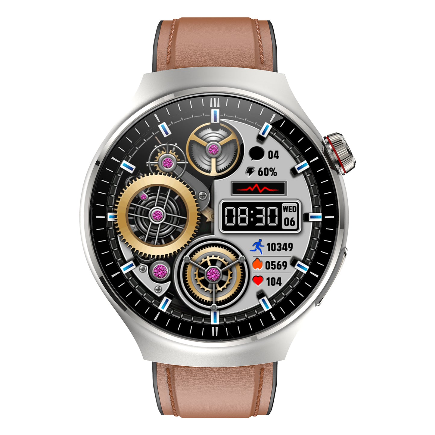 KealthTech TK26 One click micro examination of Five Organ Health Monitoring Blood Glucose Blood Lipids Uric Acid Blood Pressure Blood Oxygen SOS Smart Watch