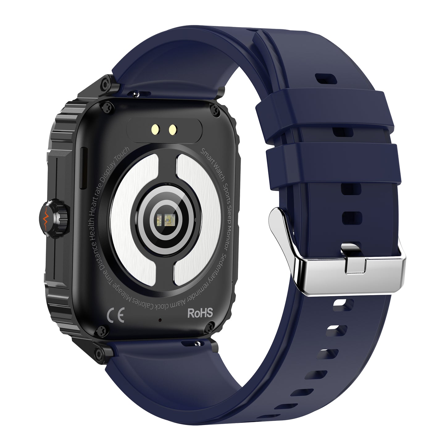 KealthTech K55 Outdoor Sports ECG Blood Glucose Blood Pressure 1.92 inch HD Retina Display Smart Watch
