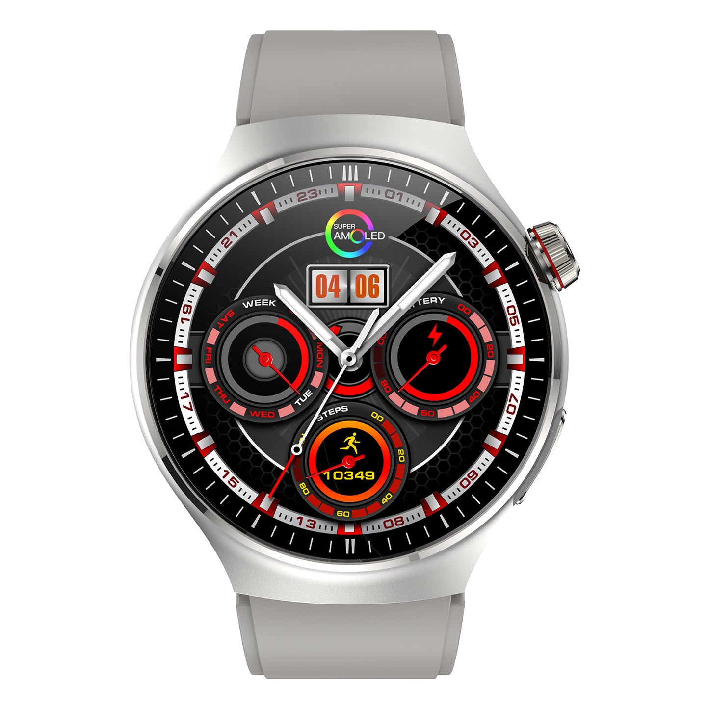 KealthTech TK26 One click micro examination of Five Organ Health Monitoring Blood Glucose Blood Lipids Uric Acid Blood Pressure Blood Oxygen SOS Smart Watch