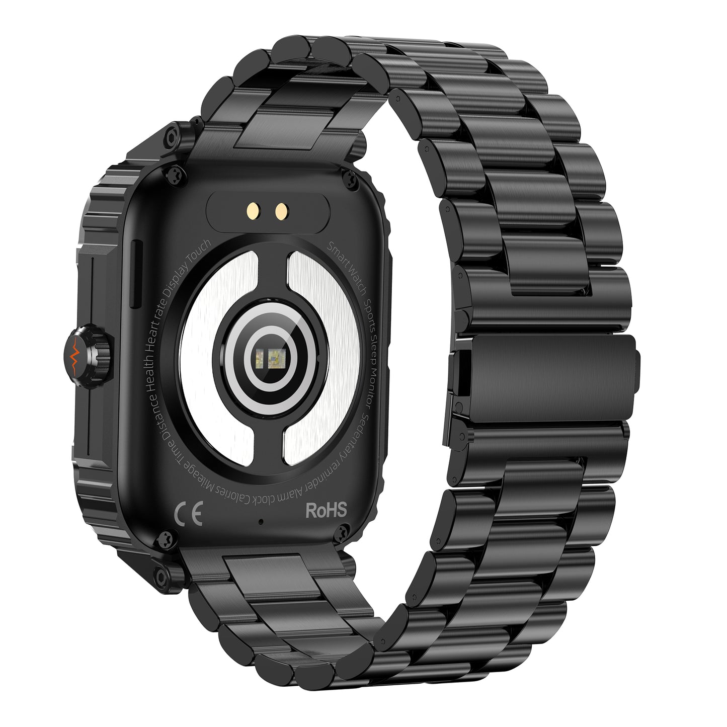 KealthTech K55 Outdoor Sports ECG Blood Glucose Blood Pressure 1.92 inch HD Retina Display Smart Watch