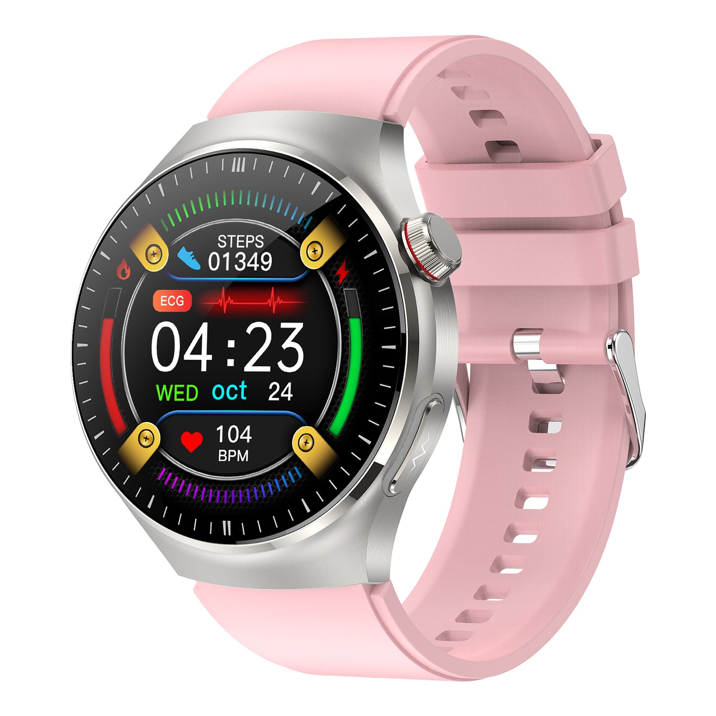 KealthTech TK26 One click micro examination of Five Organ Health Monitoring Blood Glucose Blood Lipids Uric Acid Blood Pressure Blood Oxygen SOS Smart Watch