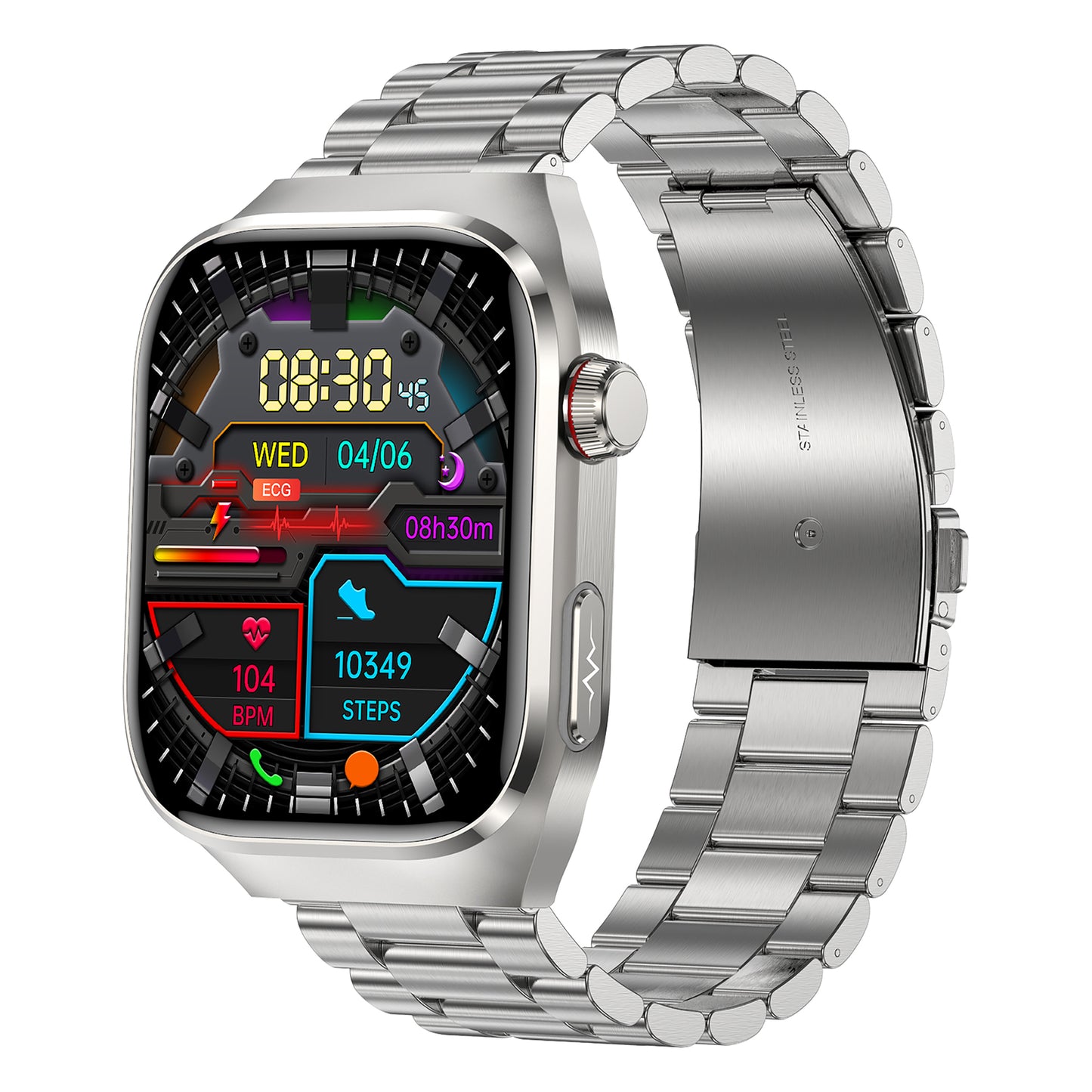 KealthTech TK16 🔥Blood Glucose + Five Organ Health Monitoring 🔥 High end Health Management Smart Watch-2