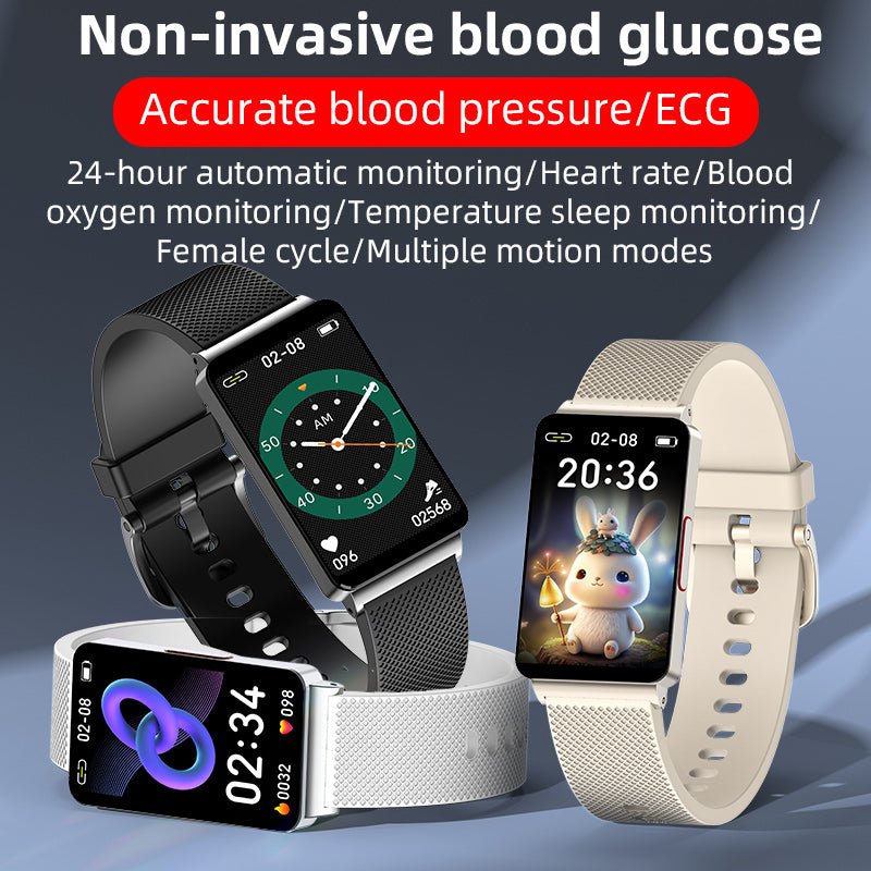 KealthTech K80 Non-invasive Blood Glucose Blood pressure ECG Multiple Motion Modes