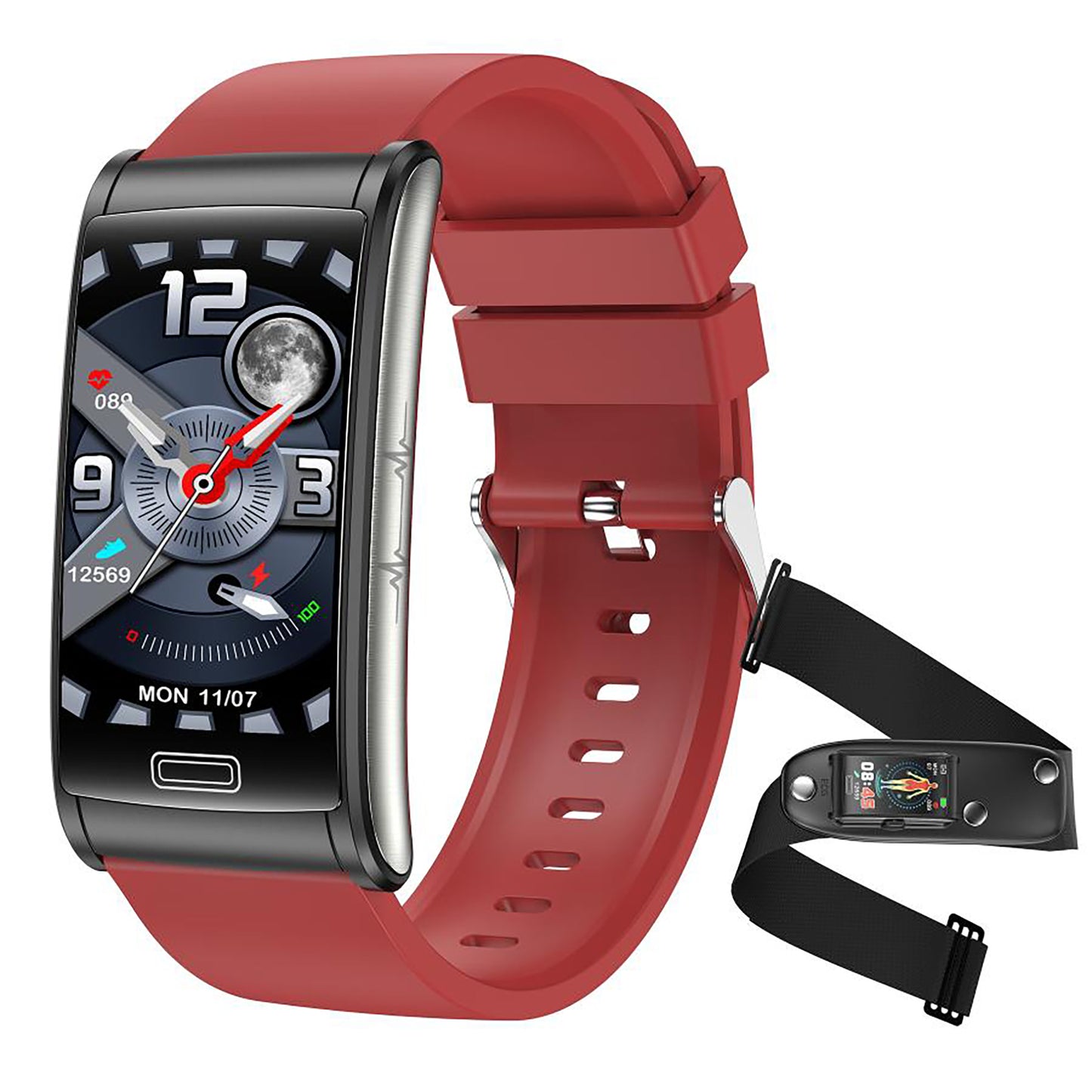 KealthTech K60 ECG Blood Sugar Blood Oxygen Smart Health Bracelet