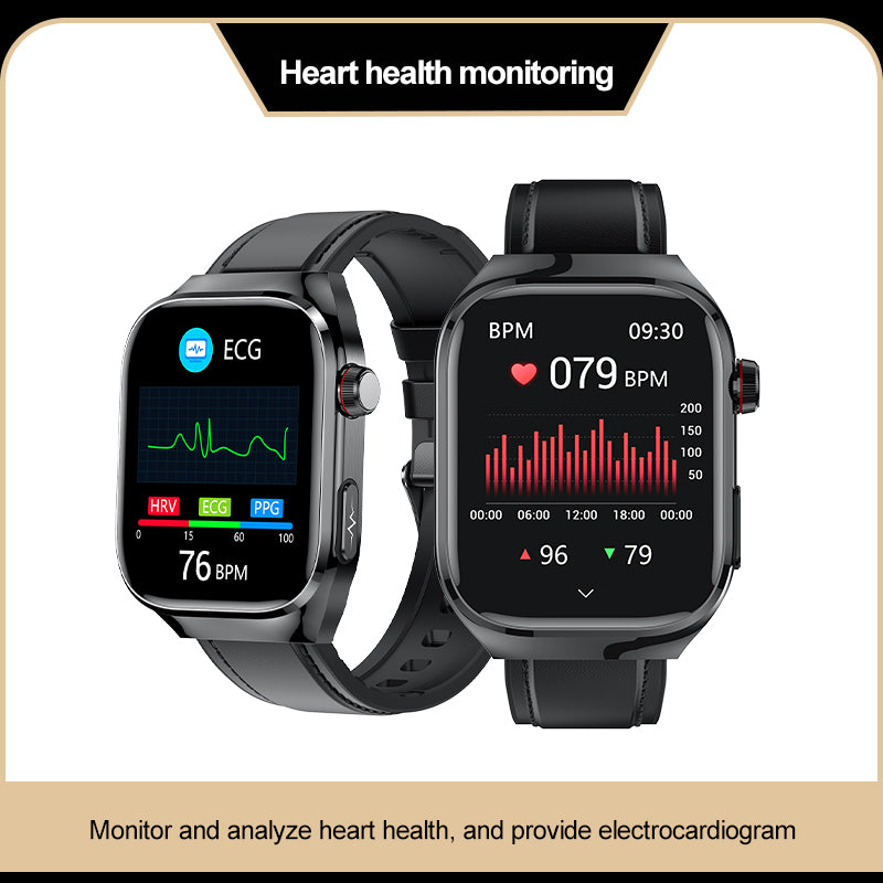 KealthTech TK16 🔥Blood Glucose + Five Organ Health Monitoring 🔥 High end Health Management Smart Watch-2
