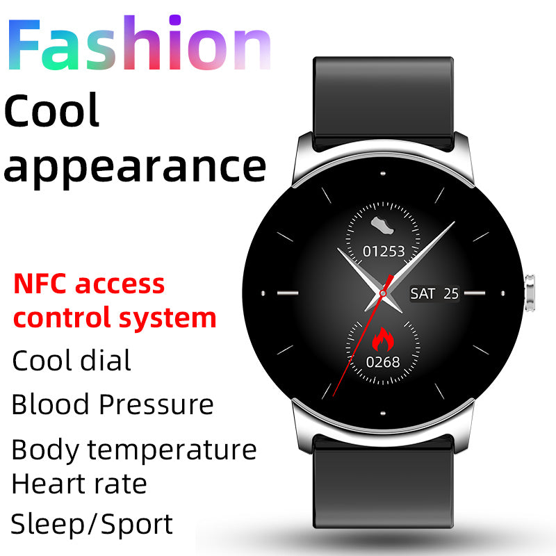 KealthTech S02 Trendy Health Fashion Blood Glucose Heart Rate Blood Oxygen Multiple Exercise Options