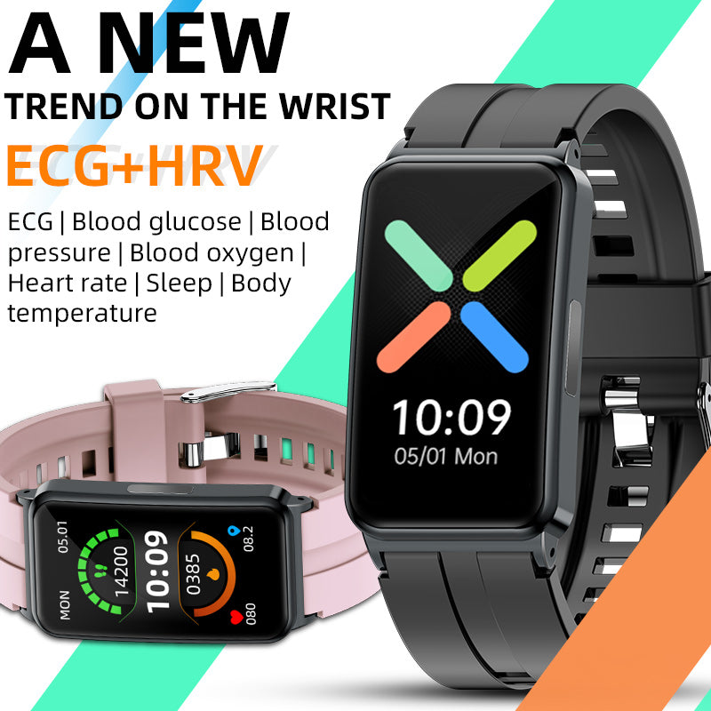 KealthTech K01 ECG HRV Blood Pressure Sleep Body Temperature Smart Bracelet