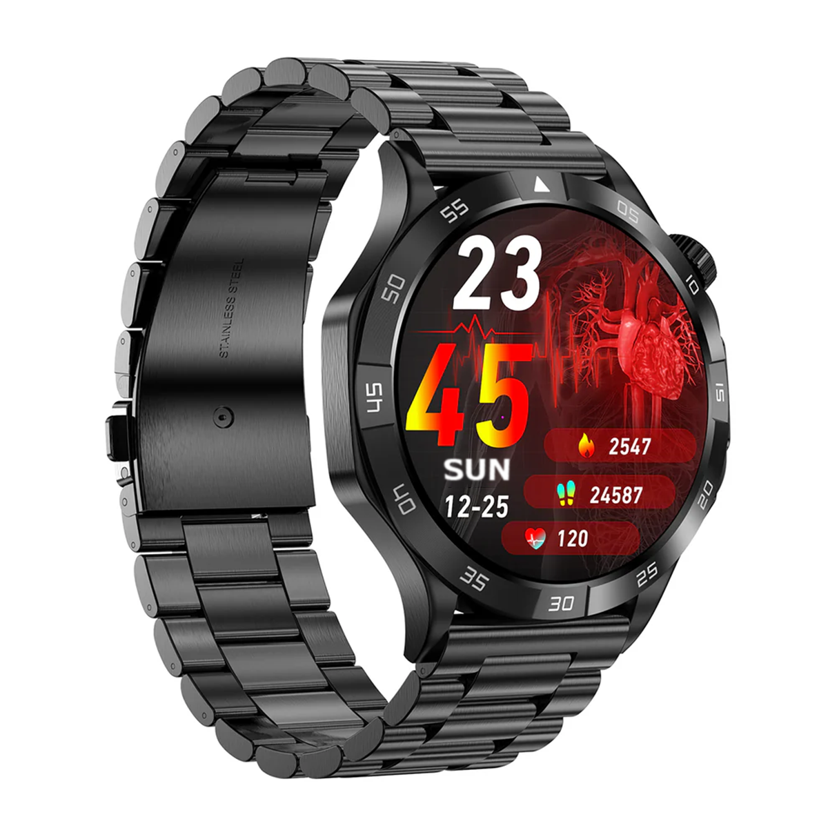 KealthTech K38 High End Smart Health Watch ECG Blood Lipid Uric Acid Blood Glucose