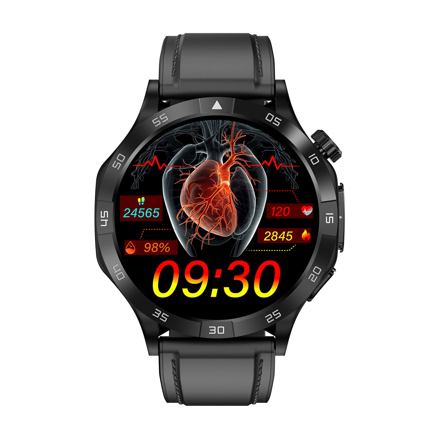 KealthTech K38 High End Smart Health Watch ECG Blood Lipid Uric Acid Blood Glucose