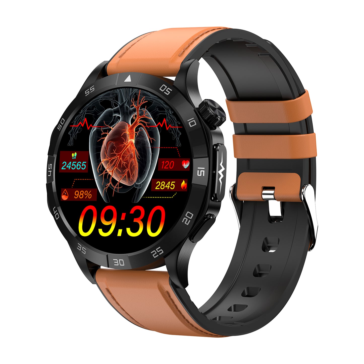 KealthTech K38 High End Smart Health Watch ECG Blood Lipid Uric Acid Blood Glucose