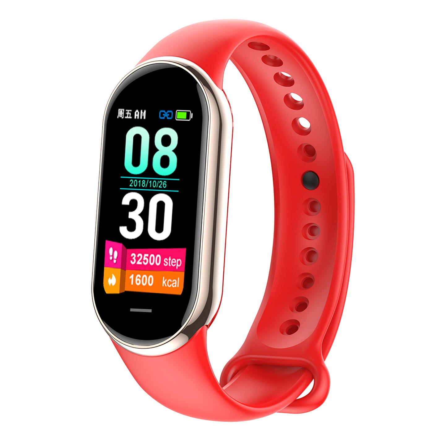 KealthTech One-click detection of blood sugar, blood pressure, heart rate, blood oxygen smart watch