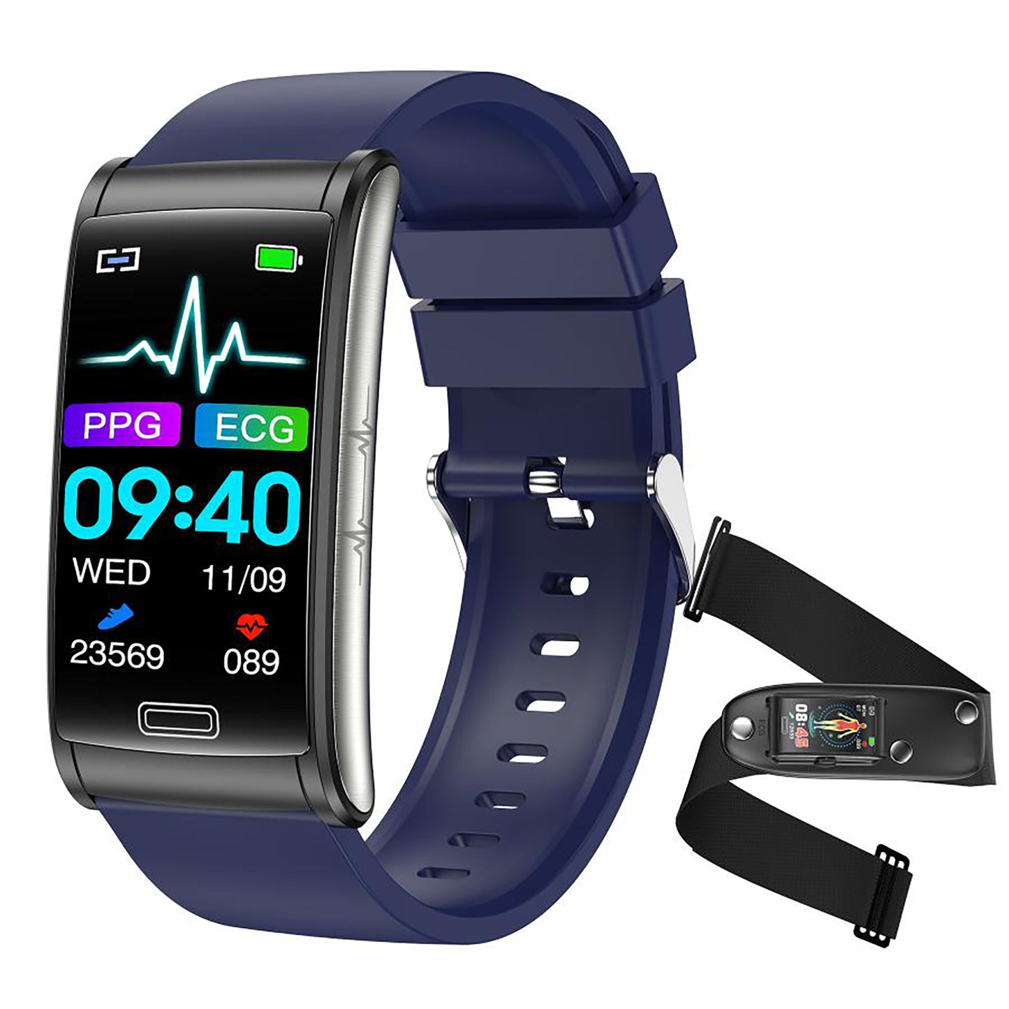 KealthTech K60 ECG Blood Sugar Blood Oxygen Smart Health Bracelet