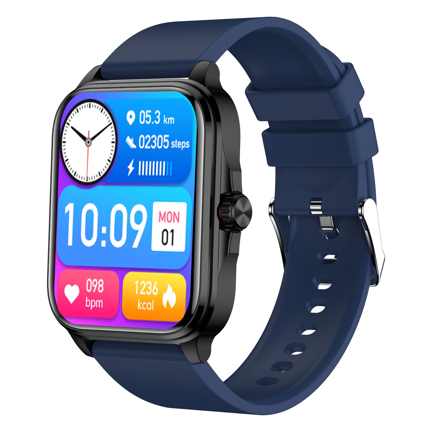 KealthTech One-click detection of blood sugar, blood pressure, heart rate, blood oxygen smart watch