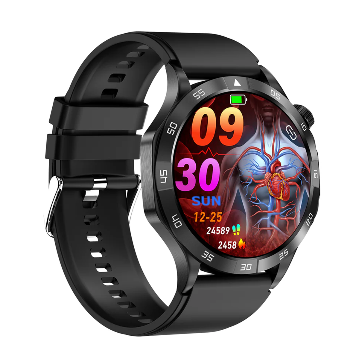 KealthTech K38 High End Smart Health Watch ECG Blood Lipid Uric Acid Blood Glucose