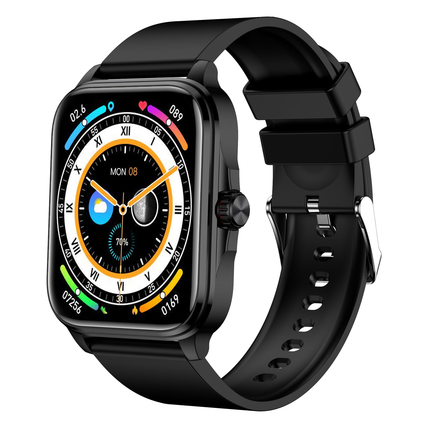 KealthTech One-click detection of blood sugar, blood pressure, heart rate, blood oxygen smart watch