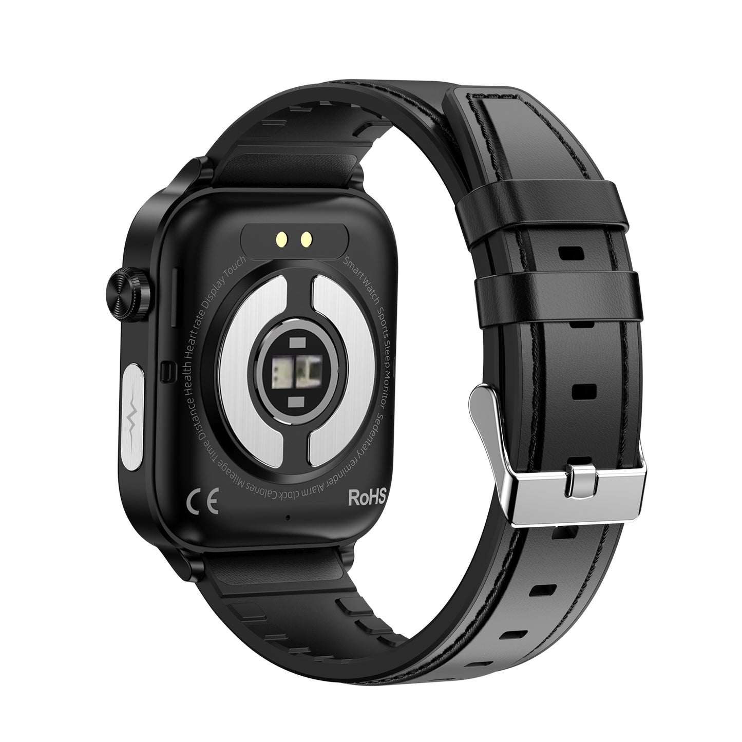 KealthTech K57 One click examination Blood Glucose Blood Lipids Uric Acid Blood Pressure Blood Oxygen ECG HRV SOS Smart Watch
