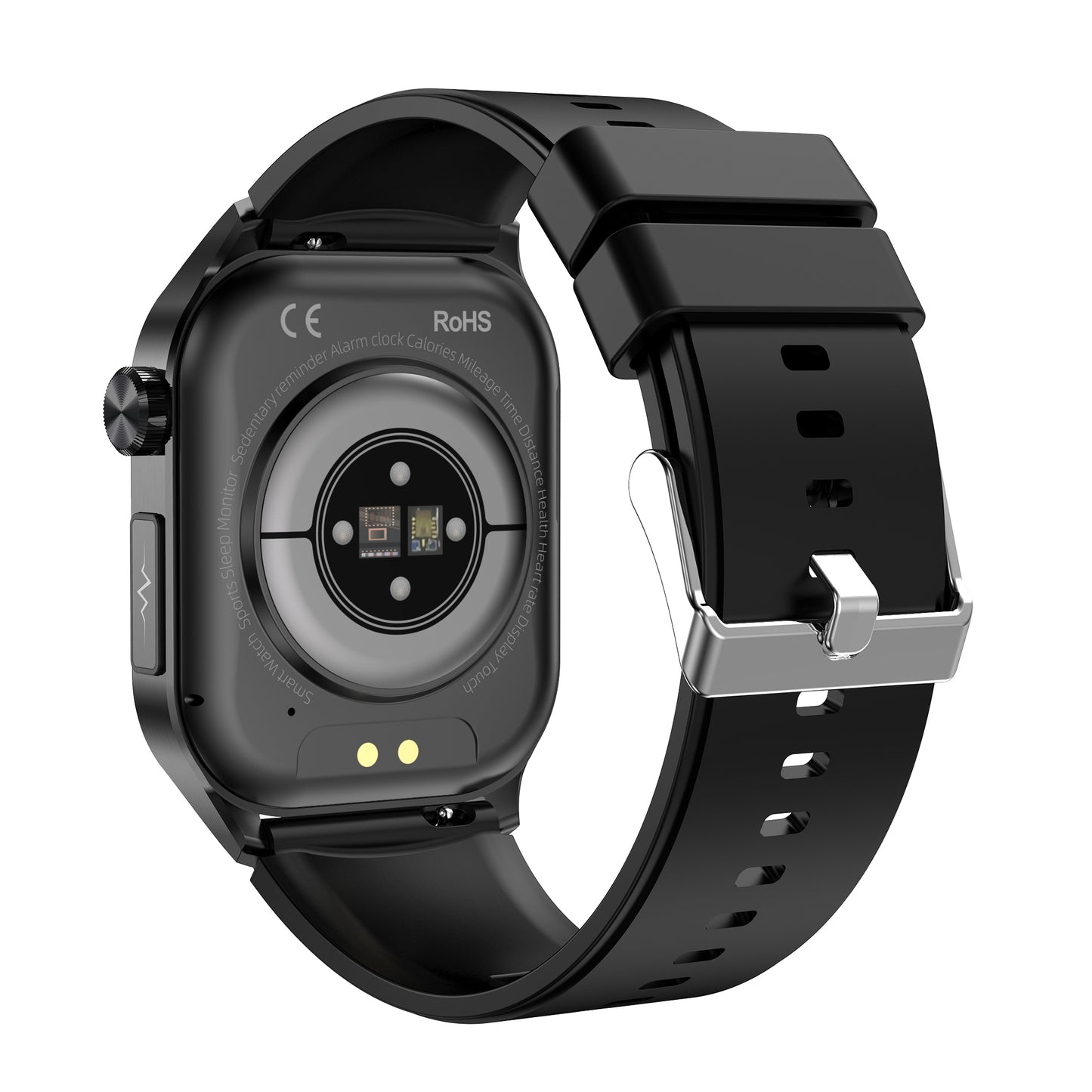 KealthTech K58 ECG Blood Glucose Body Composition 2.04 inch AMOLED Screen Health Management Watch