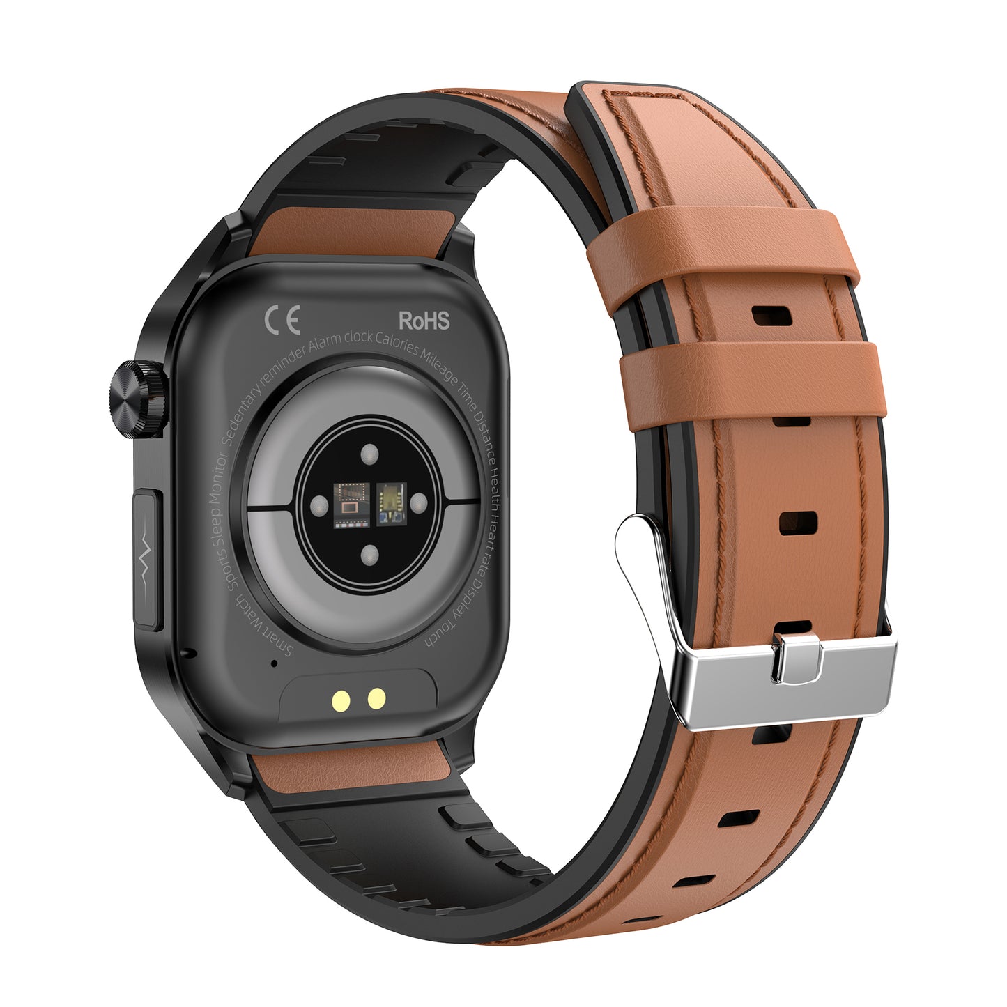 KealthTech K58 ECG Blood Glucose Body Composition 2.04 inch AMOLED Screen Health Management Watch