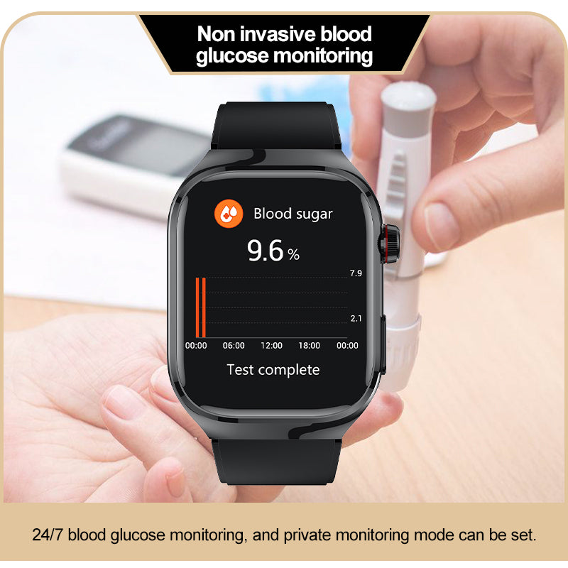 KealthTech TK16 🔥Blood Glucose + Five Organ Health Monitoring 🔥 High end Health Management Smart Watch-2