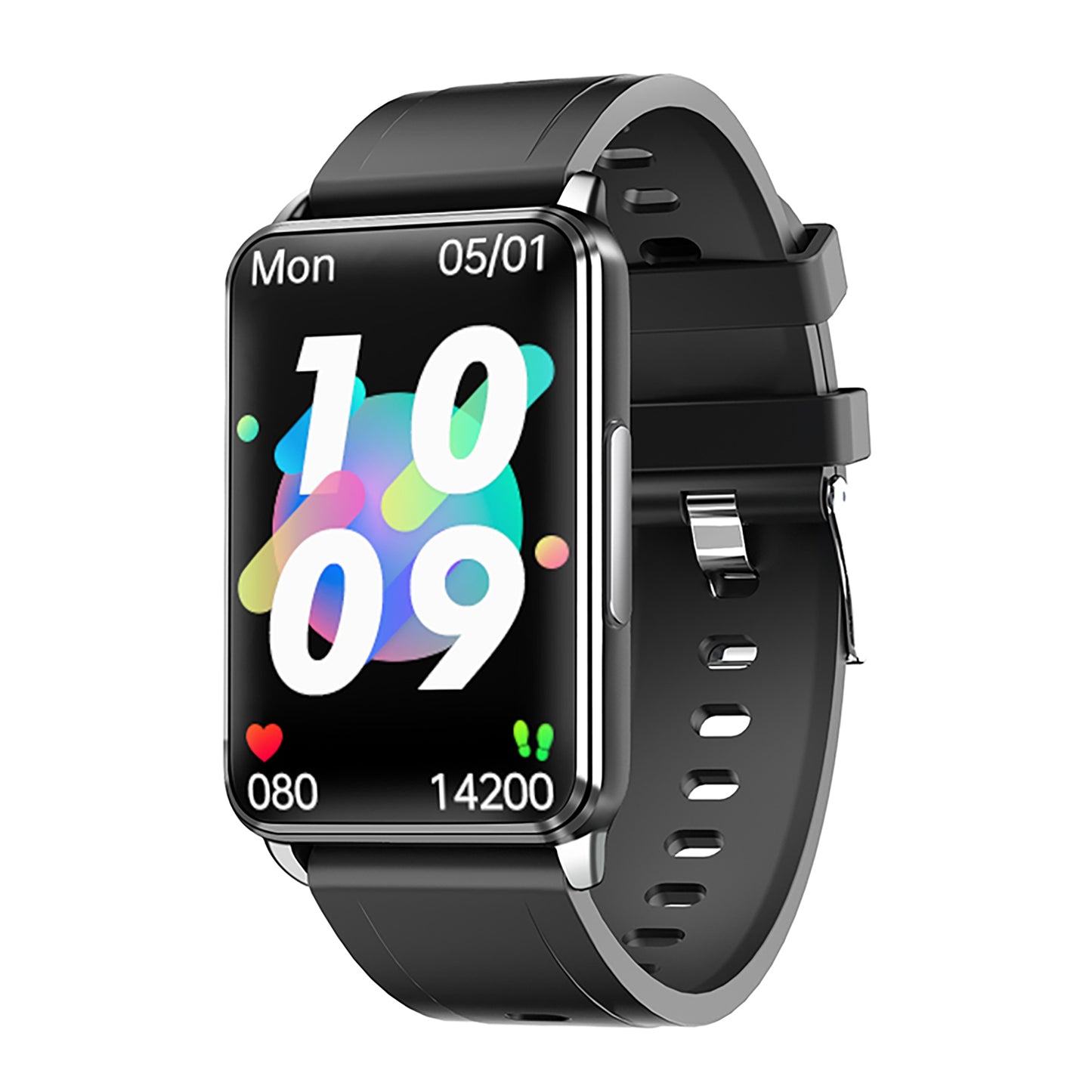 KealthTech K02 ECG HRV Blood Glucose Blood Pressure Heart Rate Smart bracelet with Widened Screen