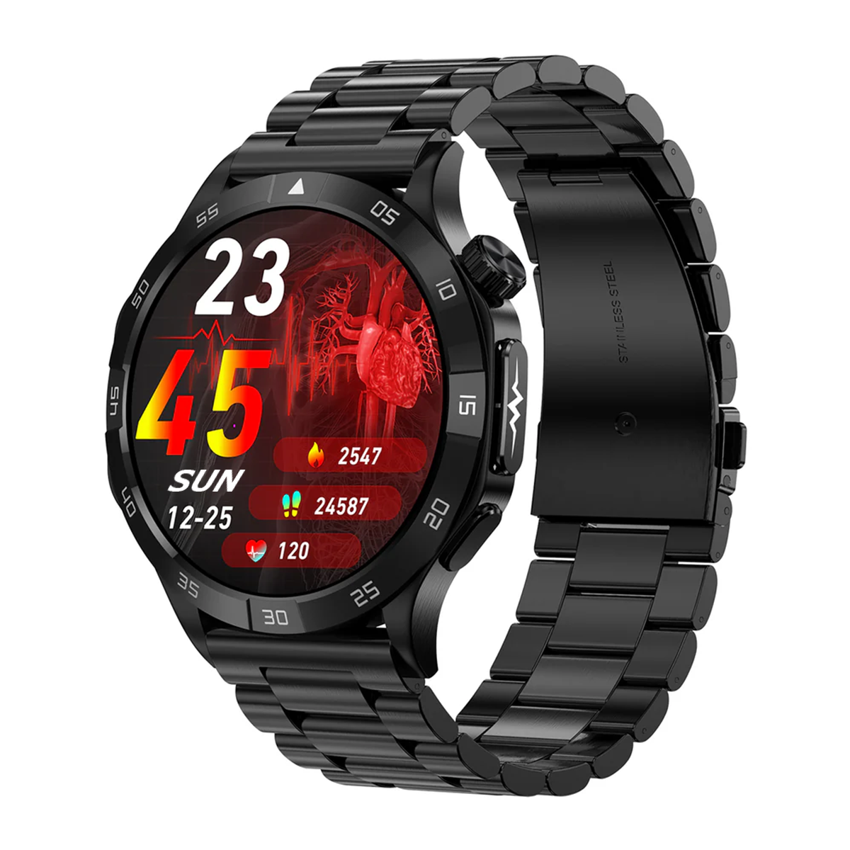KealthTech K38 High End Smart Health Watch ECG Blood Lipid Uric Acid Blood Glucose