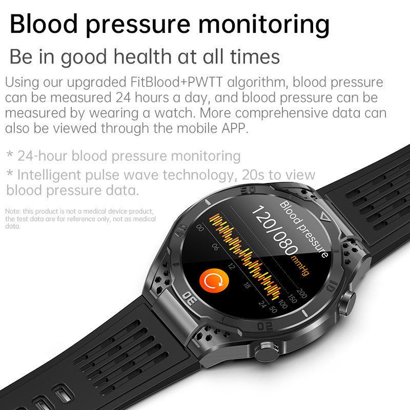 KealthTech T01 Uric Acid Blood Lipids ECG Blood Sugar Bluetooth Call Voice Assistance SOS Distress