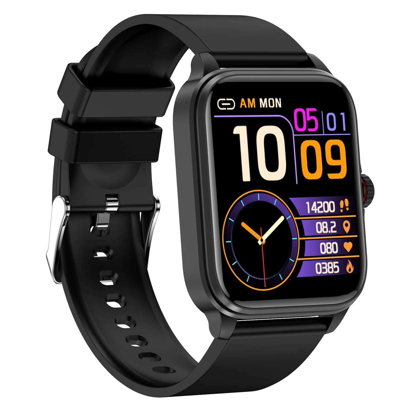 KealthTech K90 Bluetooth Call Blood Glucose HRV Heart Rate Blood Oxygen Mass Dial
