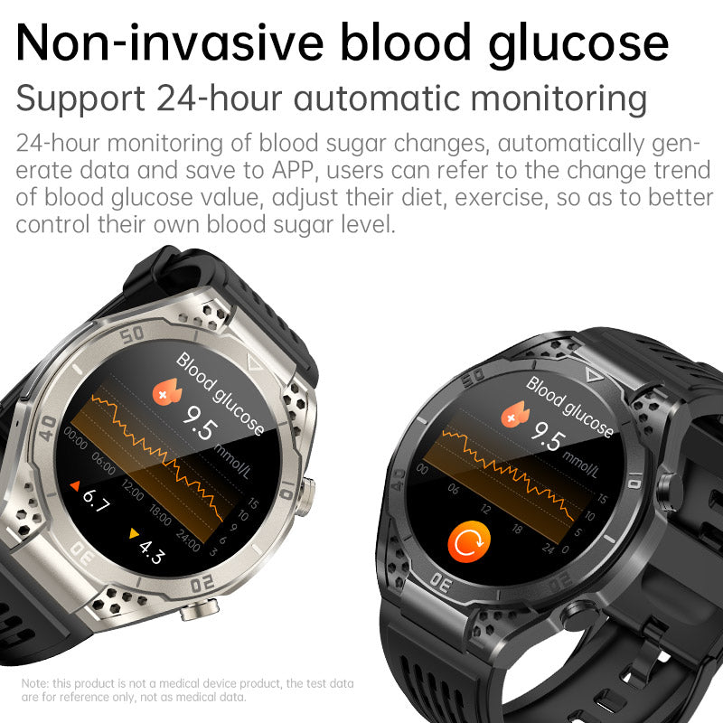 KealthTech T01 Uric Acid Blood Lipids ECG Blood Sugar Bluetooth Call Voice Assistance SOS Distress