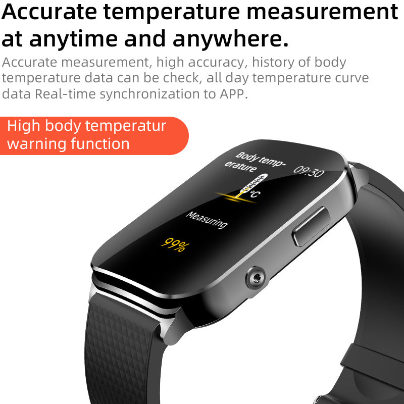 KealthTech K03 24h Dynamic ECG Blood Glucose Heart Rate Blood Pressure Body Temperature