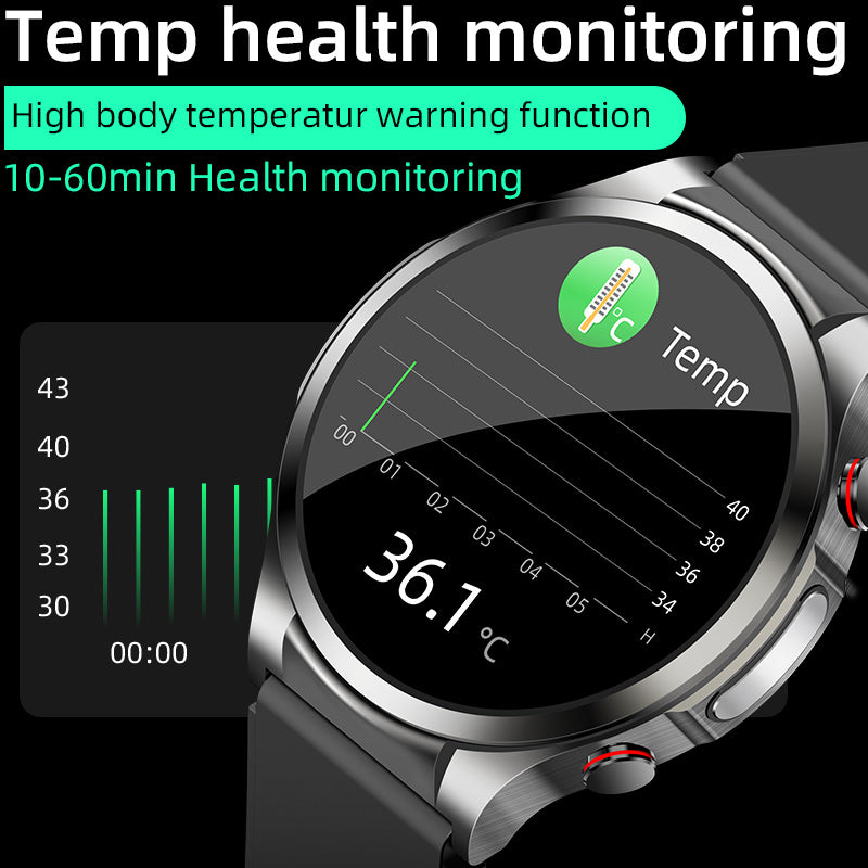 KealthTech K11 Smart Health Monitoring ECG Blood Glucose Blood Oxygen Blood Pressure Monitor