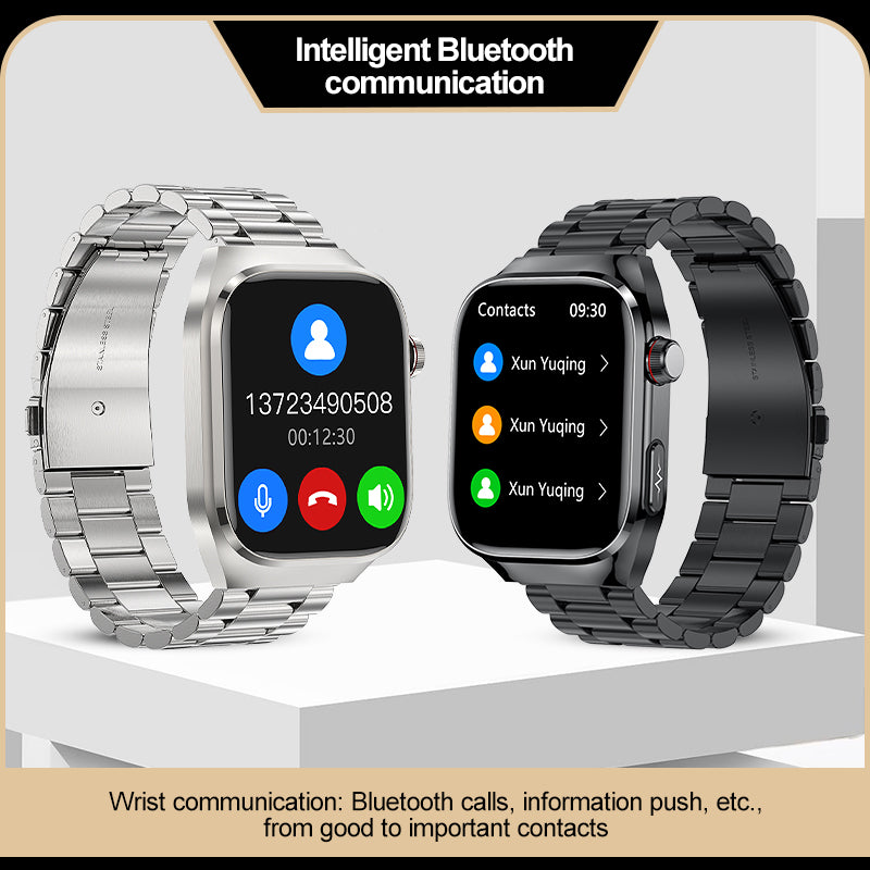 KealthTech TK16 🔥Blood Glucose + Five Organ Health Monitoring 🔥 High end Health Management Smart Watch-2