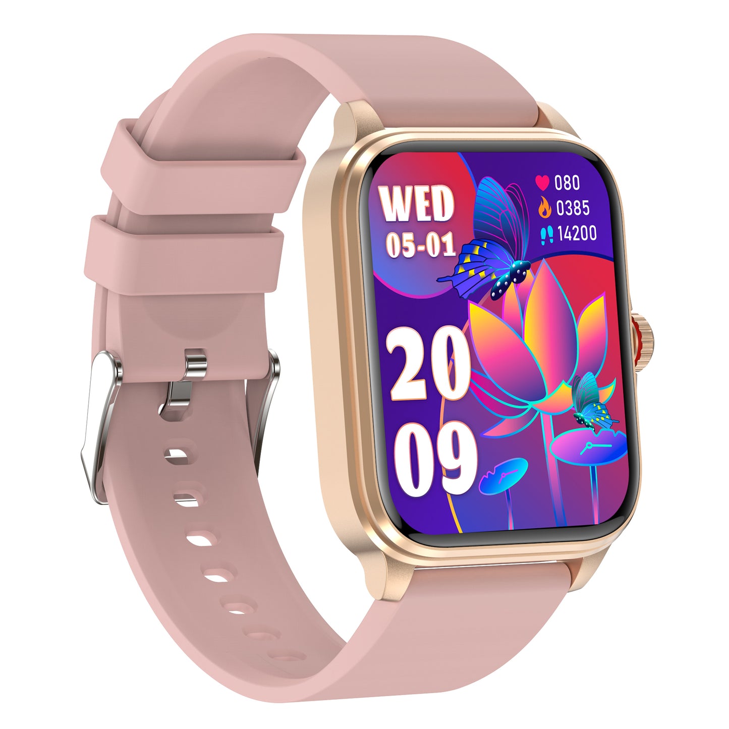 KealthTech K90 Bluetooth Call Blood Glucose HRV Heart Rate Blood Oxygen Mass Dial