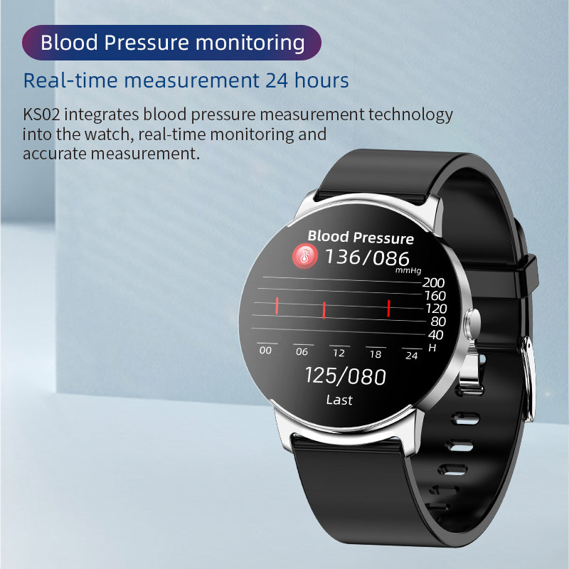 KealthTech S02 Trendy Health Fashion Blood Glucose Heart Rate Blood Oxygen Multiple Exercise Options