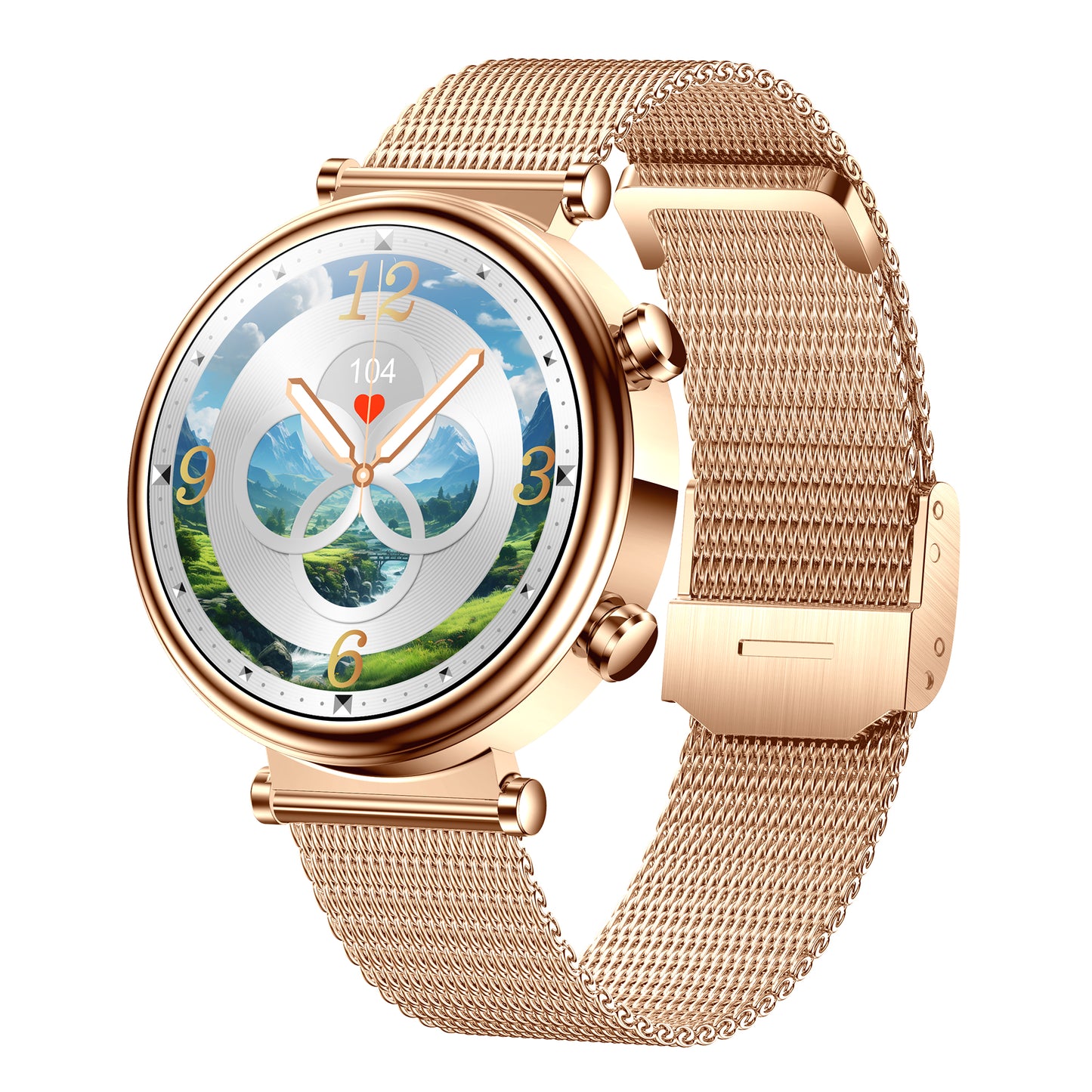 KealthTech One-click detection of blood sugar, blood pressure, heart rate, blood oxygen smart watch